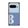 Premium Square Case with Pixelsnap［ Original - initial two tone - B blue ］