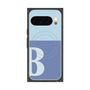 Premium Square Case with Pixelsnap［ Original - initial two tone - B blue ］