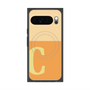 Premium Square Case with Pixelsnap［ Original - initial two tone - C orange ］