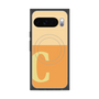 Premium Square Case with Pixelsnap［ Original - initial two tone - C orange ］