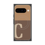 Premium Square Case with Pixelsnap［ Original - initial two tone - C brown ］