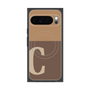 Premium Square Case with Pixelsnap［ Original - initial two tone - C brown ］