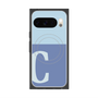 Premium Square Case with Pixelsnap［ Original - initial two tone - C blue ］