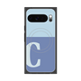 Premium Square Case with Pixelsnap［ Original - initial two tone - C blue ］