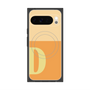 Premium Square Case with Pixelsnap［ Original - initial two tone - D orange ］