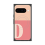 Premium Square Case with Pixelsnap［ Original - initial two tone - D pink ］