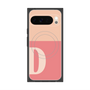 Premium Square Case with Pixelsnap［ Original - initial two tone - D pink ］