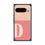 Premium Square Case with Pixelsnap［ Original - initial two tone - D pink ］