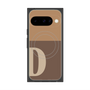 Premium Square Case with Pixelsnap［ Original - initial two tone - D brown ］