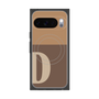 Premium Square Case with Pixelsnap［ Original - initial two tone - D brown ］