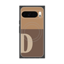 Premium Square Case with Pixelsnap［ Original - initial two tone - D brown ］