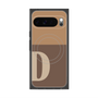 Premium Square Case with Pixelsnap［ Original - initial two tone - D brown ］