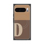 Premium Square Case with Pixelsnap［ Original - initial two tone - D brown ］