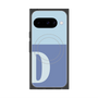 Premium Square Case with Pixelsnap［ Original - initial two tone - D blue ］