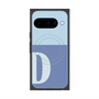 Premium Square Case with Pixelsnap［ Original - initial two tone - D blue ］