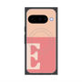 Premium Square Case with Pixelsnap［ Original - initial two tone - E pink ］