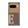 Premium Square Case with Pixelsnap［ Original - initial two tone - E brown ］