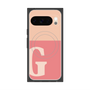 Premium Square Case with Pixelsnap［ Original - initial two tone - G pink ］
