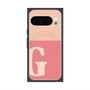 Premium Square Case with Pixelsnap［ Original - initial two tone - G pink ］
