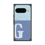 Premium Square Case with Pixelsnap［ Original - initial two tone - G blue ］