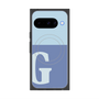 Premium Square Case with Pixelsnap［ Original - initial two tone - G blue ］