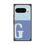 Premium Square Case with Pixelsnap［ Original - initial two tone - G blue ］
