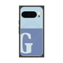 Premium Square Case with Pixelsnap［ Original - initial two tone - G blue ］