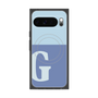 Premium Square Case with Pixelsnap［ Original - initial two tone - G blue ］