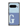 Premium Square Case with Pixelsnap［ Original - initial two tone - G blue ］