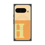 Premium Square Case with Pixelsnap［ Original - initial two tone - H orange ］