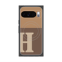 Premium Square Case with Pixelsnap［ Original - initial two tone - H brown ］
