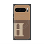 Premium Square Case with Pixelsnap［ Original - initial two tone - H brown ］