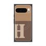 Premium Square Case with Pixelsnap［ Original - initial two tone - H brown ］