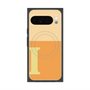 Premium Square Case with Pixelsnap［ Original - initial two tone - I orange ］