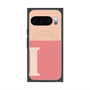 Premium Square Case with Pixelsnap［ Original - initial two tone - I pink ］