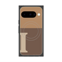 Premium Square Case with Pixelsnap［ Original - initial two tone - I brown ］