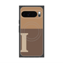 Premium Square Case with Pixelsnap［ Original - initial two tone - I brown ］