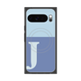 Premium Square Case with Pixelsnap［ Original - initial two tone - J blue ］