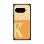 Premium Square Case with Pixelsnap［ Original - initial two tone - K orange ］