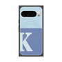 Premium Square Case with Pixelsnap［ Original - initial two tone - K blue ］