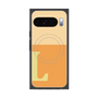 Premium Square Case with Pixelsnap［ Original - initial two tone - L orange ］