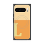 Premium Square Case with Pixelsnap［ Original - initial two tone - L orange ］