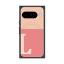 Premium Square Case with Pixelsnap［ Original - initial two tone - L pink ］