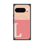 Premium Square Case with Pixelsnap［ Original - initial two tone - L pink ］