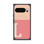 Premium Square Case with Pixelsnap［ Original - initial two tone - L pink ］