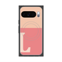 Premium Square Case with Pixelsnap［ Original - initial two tone - L pink ］
