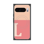 Premium Square Case with Pixelsnap［ Original - initial two tone - L pink ］