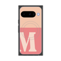 Premium Square Case with Pixelsnap［ Original - initial two tone - M pink ］