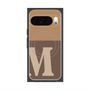Premium Square Case with Pixelsnap［ Original - initial two tone - M brown ］