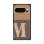Premium Square Case with Pixelsnap［ Original - initial two tone - M brown ］